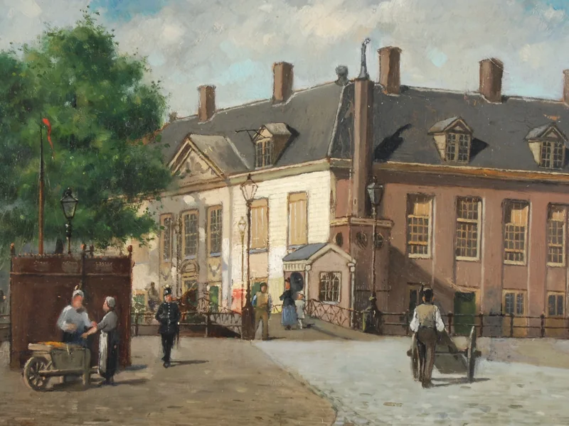 1864-Bernardus Bueninck - Angolo di Spaansekade, Rotterdam